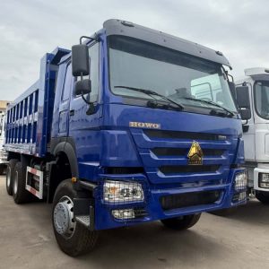 remanufactured tipper truck howo 371 6x4